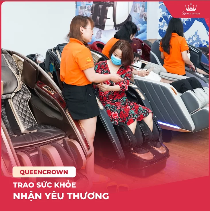 ghế massage tại Hồng Bàng
