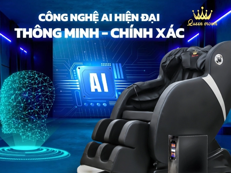 #5+ Công Nghệ Mới Trong Ghế Massage Thu Tiền Queen Crown