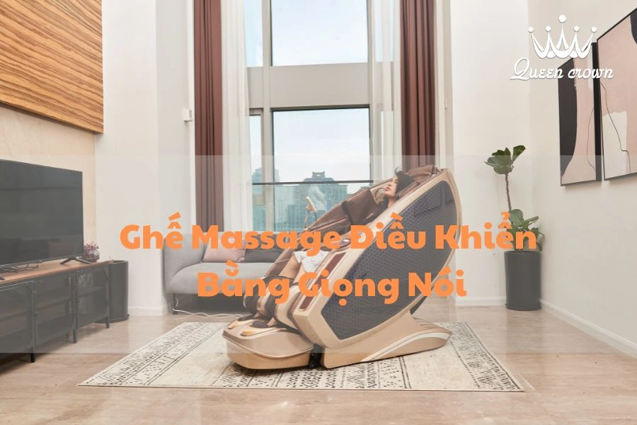 Ghế Massage Điều Khiển Bằng Giọng Nói Có Gì Đặc Biệt? Ưu Nhược Điểm Là gì?