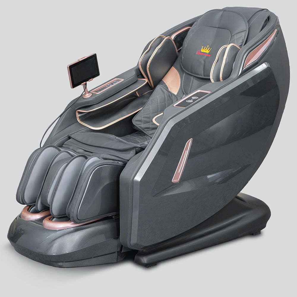 Ghế Massage Queen Crown S860 Pro Xám Titanium